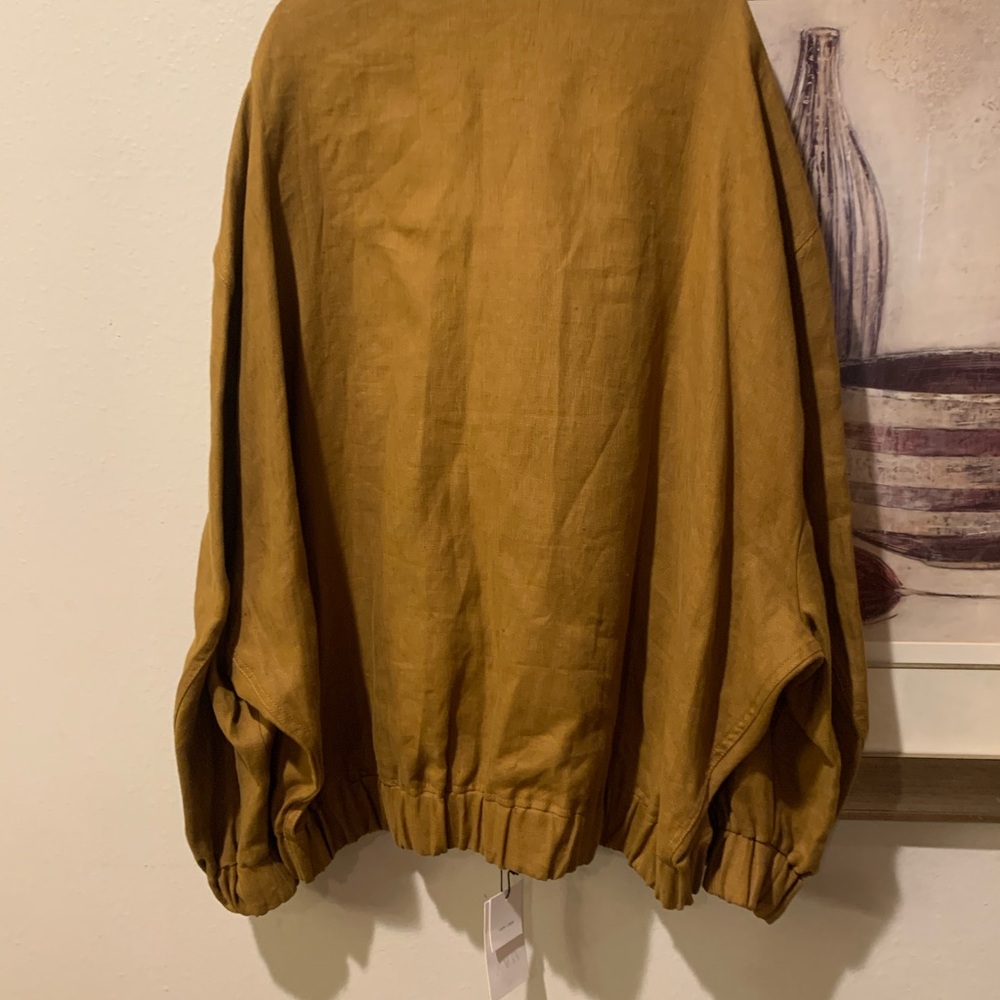 Zara Chic 💯 Linen Jacket - Picture 3 of 13